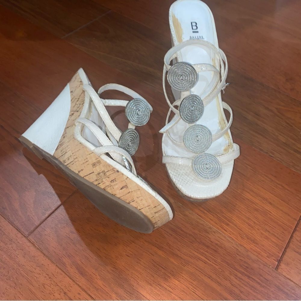 vintage Bakers platform wedge shoes-size 8